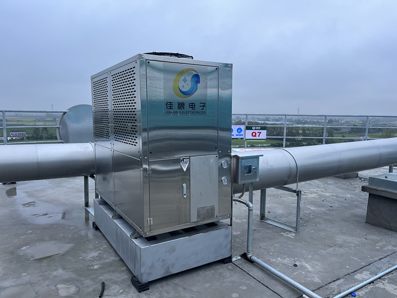 浅圆粮仓10P小型谷冷机 制冷量30KW